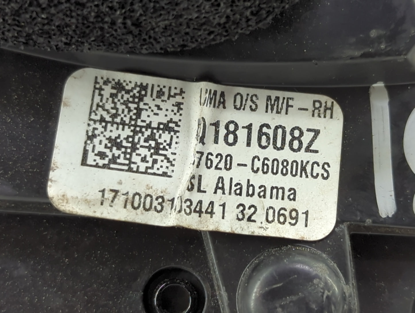 2016-2020 Kia Sorento Passenger Side View Mirror - Right Door Mirror OEM Used - Oemusedautoparts1.com