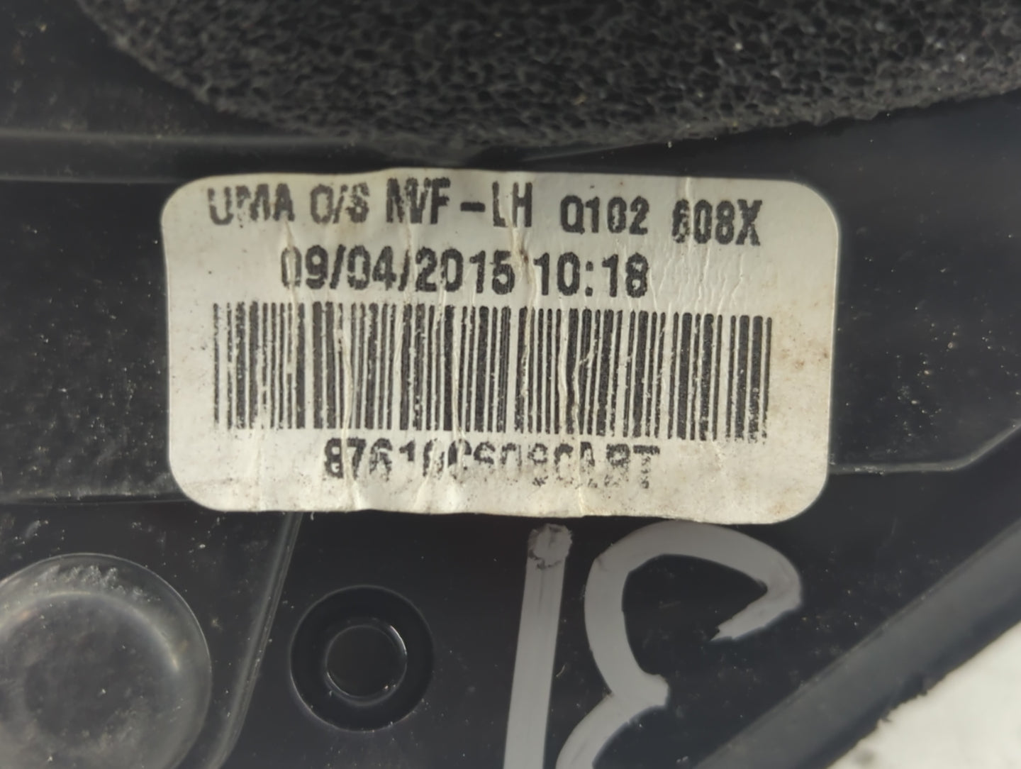 2016-2020 Kia Sorento Driver Side View Mirror - Left Door Mirror OEM Used - Oemusedautoparts1.com