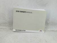2018 Kia Sorento Owners Manual Book Guide OEM Used Auto Parts - Oemusedautoparts1.com