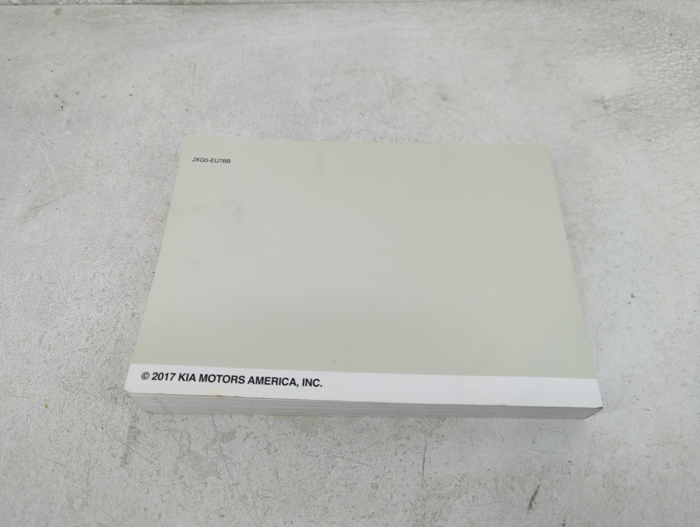 2018 Kia Sorento Owners Manual Book Guide OEM Used Auto Parts - Oemusedautoparts1.com