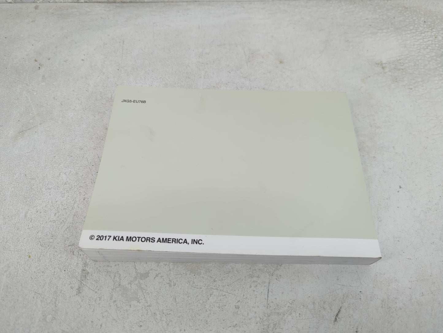 2018 Kia Sorento Owners Manual Book Guide OEM Used Auto Parts - Oemusedautoparts1.com
