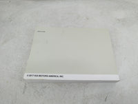 2018 Kia Sorento Owners Manual Book Guide OEM Used Auto Parts - Oemusedautoparts1.com