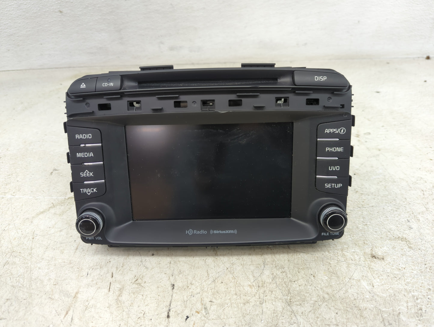 2016-2018 Kia Sorento Radio AM FM Cd Player Receiver Replacement P/N:96160-C6300WK 96560-C6003WK Fits Fits 2016 2017 2018 OE