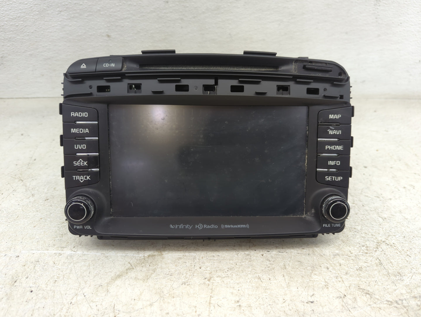 2016-2018 Kia Sorento Radio AM FM Cd Player Receiver Replacement P/N:96560-C6003WK Fits Fits 2016 2017 2018 OEM Used Auto Pa
