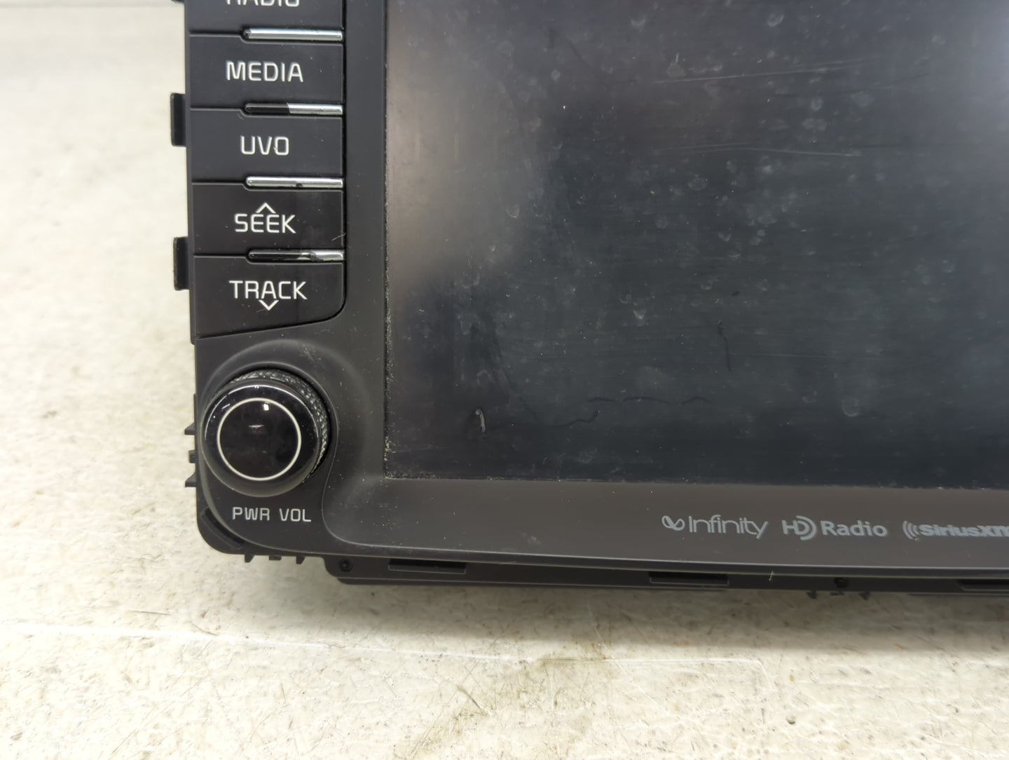 2016-2018 Kia Sorento Radio AM FM Cd Player Receiver Replacement P/N:96560-C6003WK Fits Fits 2016 2017 2018 OEM Used Auto Pa
