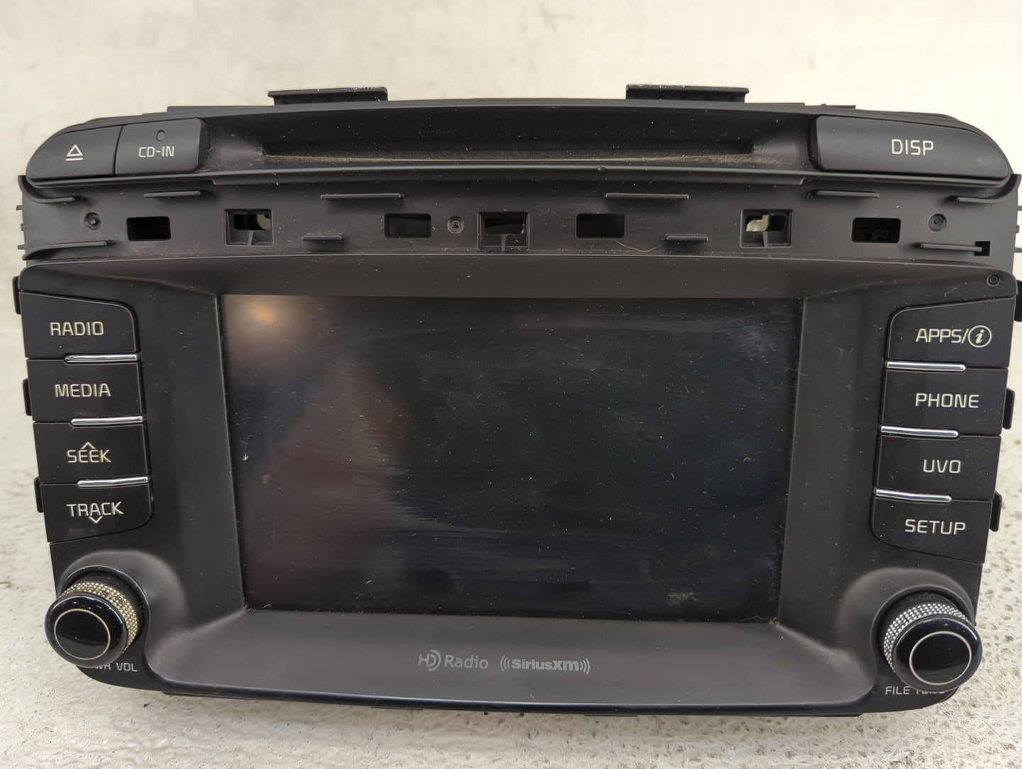 2016-2018 Kia Sorento Radio AM FM Cd Player Receiver Replacement P/N:96160-C6300WK AC140C6AN Fits Fits 2016 2017 2018 OEM Us