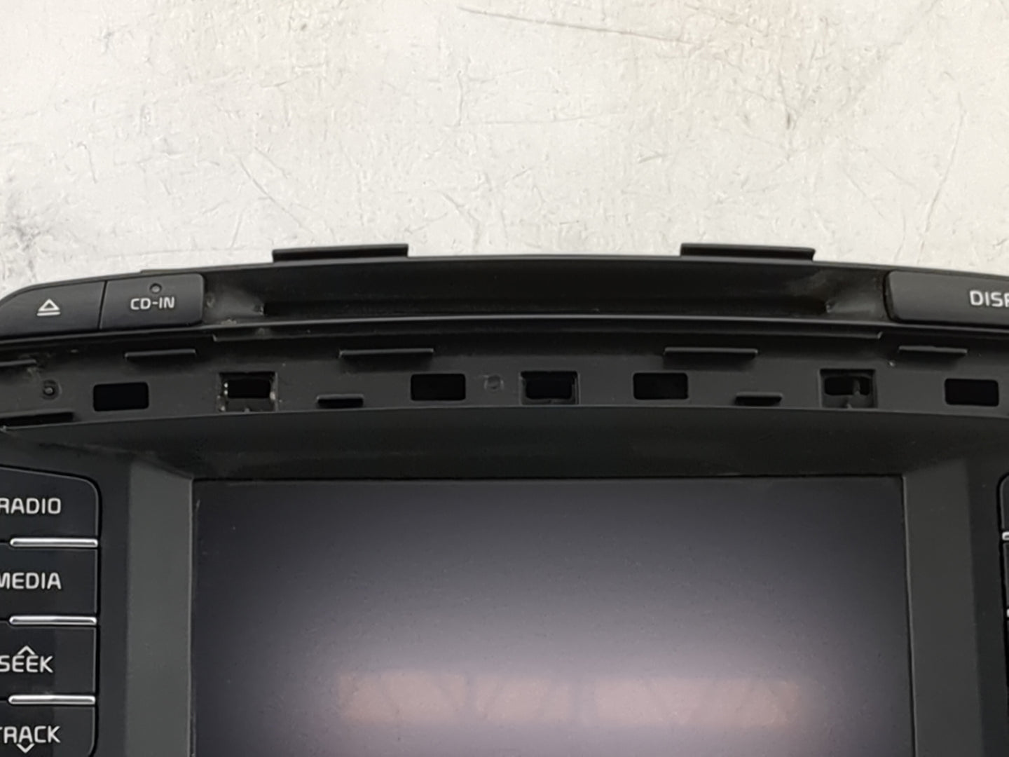 2016-2018 Kia Sorento Radio AM FM Cd Player Receiver Replacement P/N:96160-C6300WK AC140C6AN Fits Fits 2016 2017 2018 OEM Us