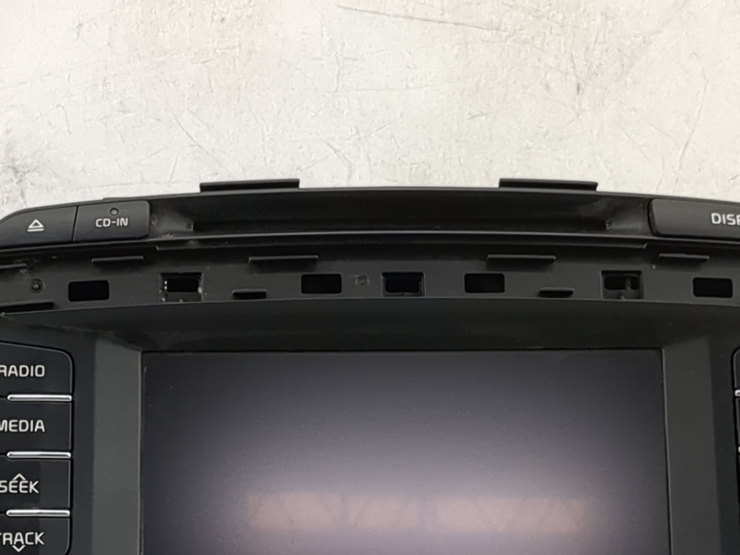 2016-2018 Kia Sorento Radio AM FM Cd Player Receiver Replacement P/N:96160-C6300WK AC140C6AN Fits Fits 2016 2017 2018 OEM Us