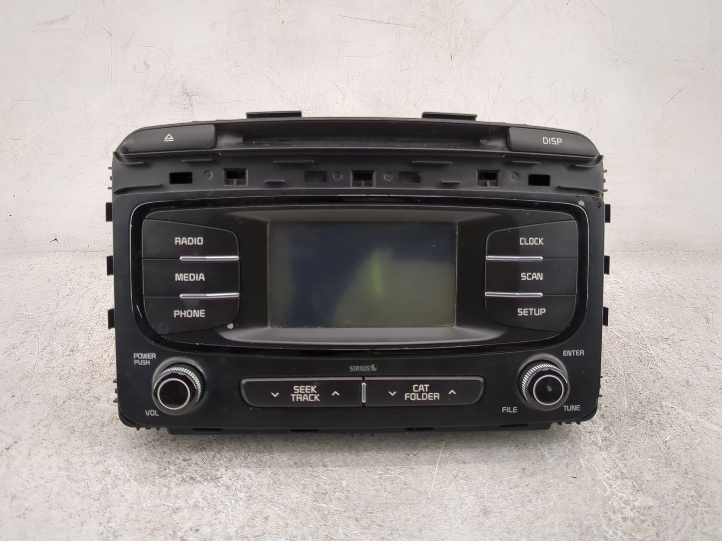2016-2018 Kia Sorento Radio AM FM Cd Player Receiver Replacement P/N:96180-C6000WK AM1A1C6AN Fits Fits 2016 2017 2018 OEM Us