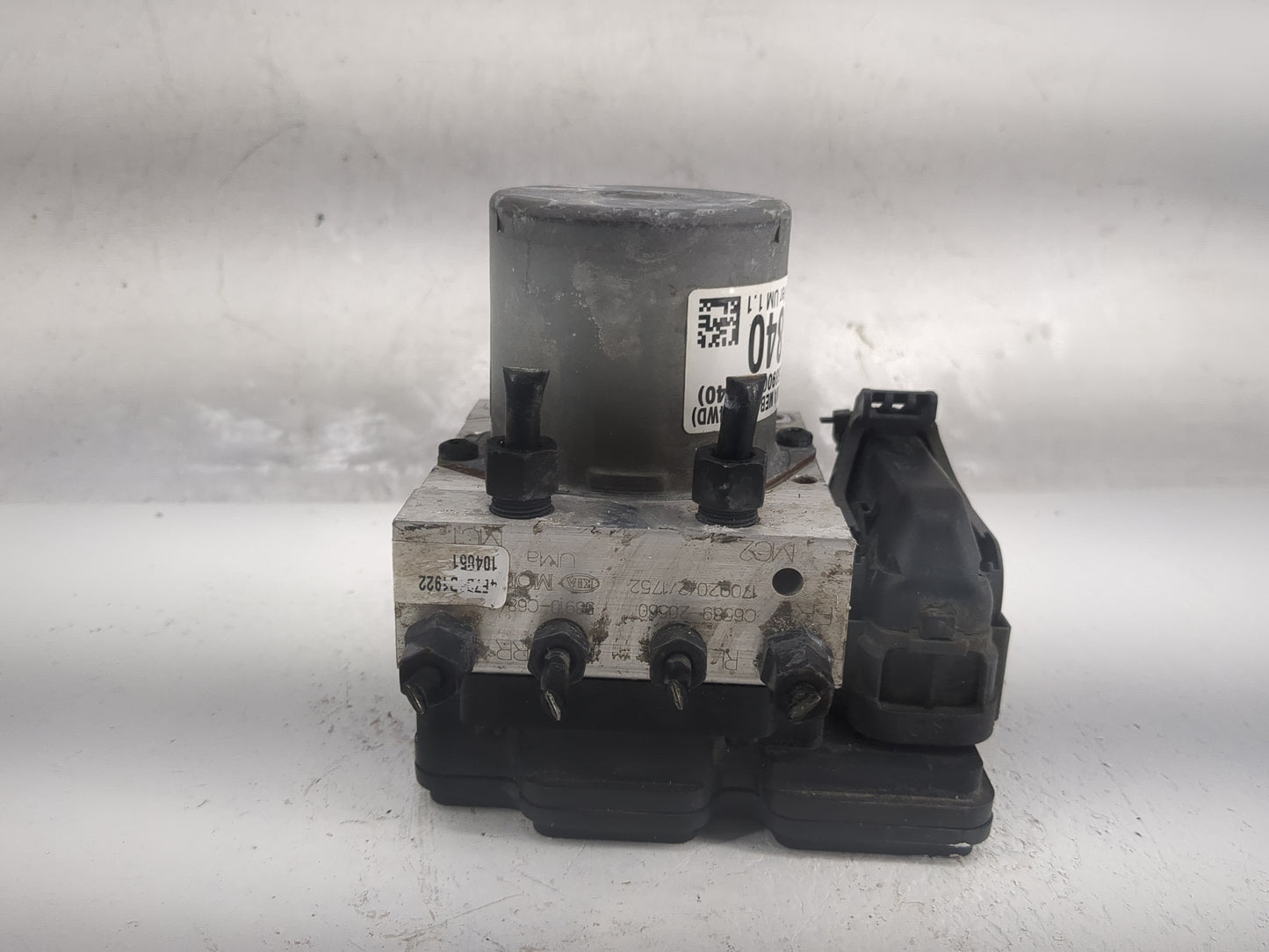 2016-2018 Kia Sorento ABS Pump Control Module Replacement P/N:58920-C6300 C6300-30560, MK60E5, BE-A, 1-2 Fits Fits 2016 2017