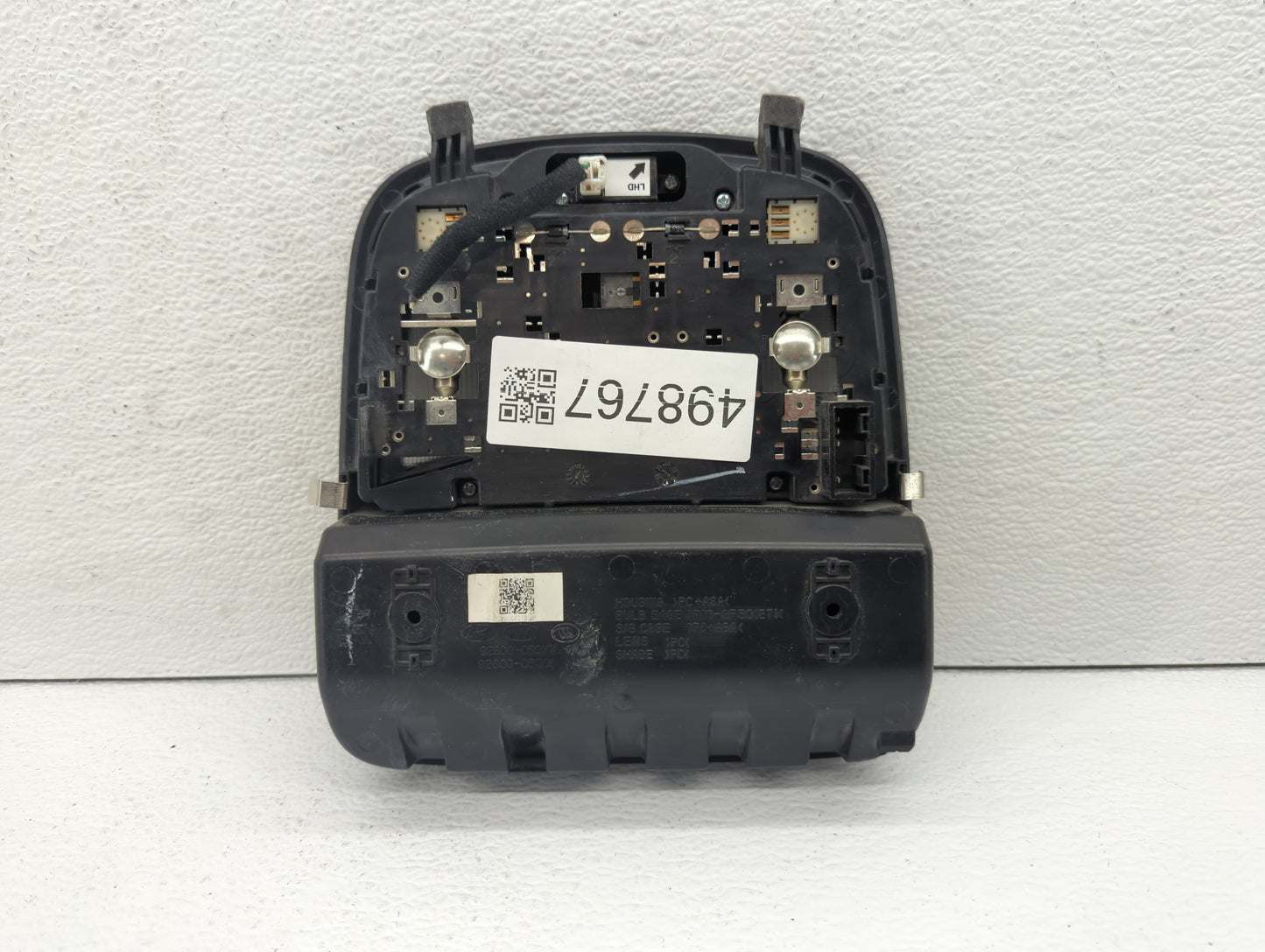 2018 Kia Sorento Overhead Roof Console Black - Oemusedautoparts1.com