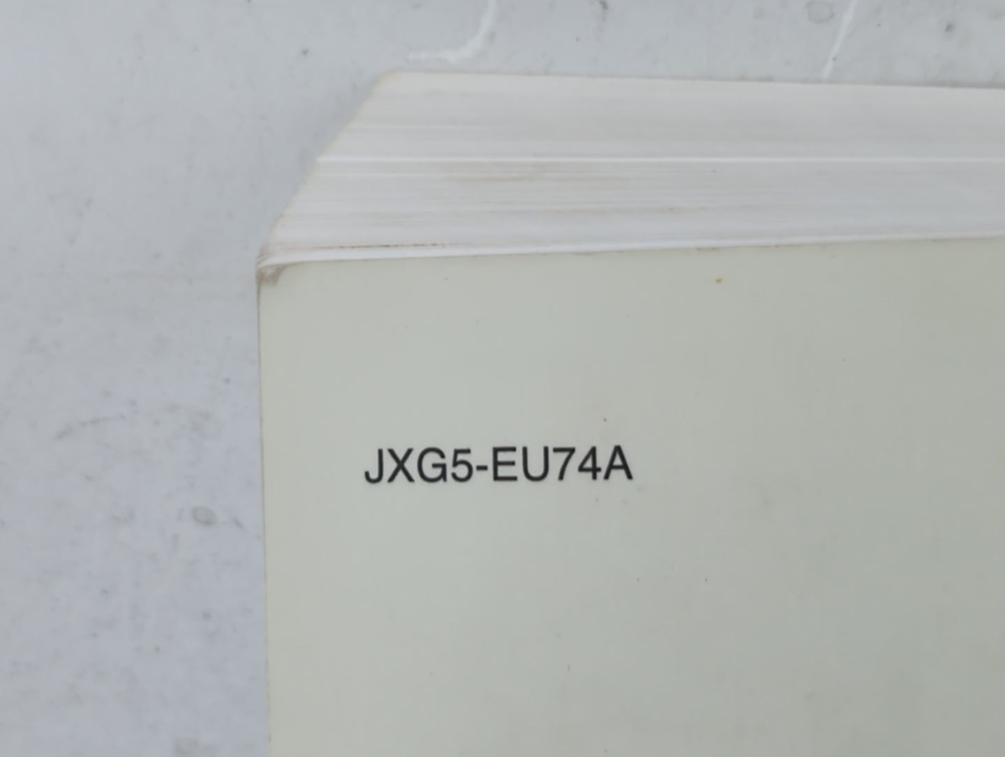 2018 Kia Sorento Owners Manual Book Guide P/N:JXG5-EU74A OEM Used Auto Parts - Oemusedautoparts1.com