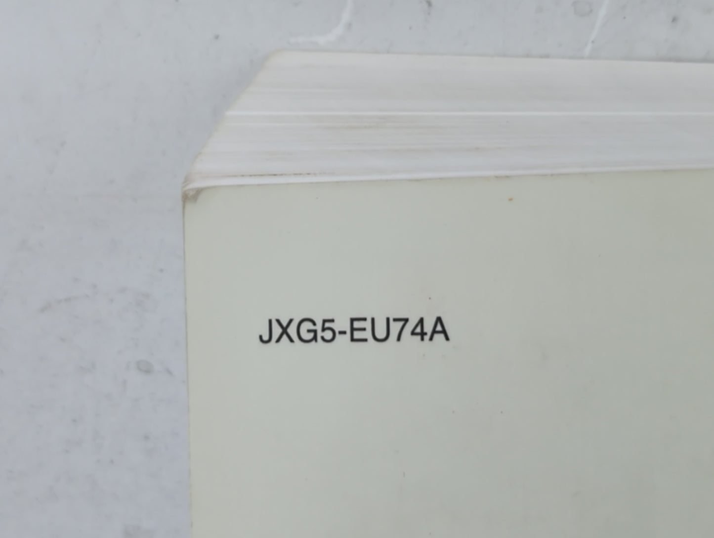 2018 Kia Sorento Owners Manual Book Guide P/N:JXG5-EU74A OEM Used Auto Parts - Oemusedautoparts1.com