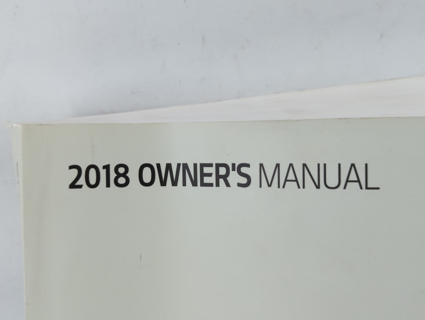 2018 Kia Sorento Owners Manual Book Guide P/N:JXG5-EU7DE OEM Used Auto Parts - Oemusedautoparts1.com