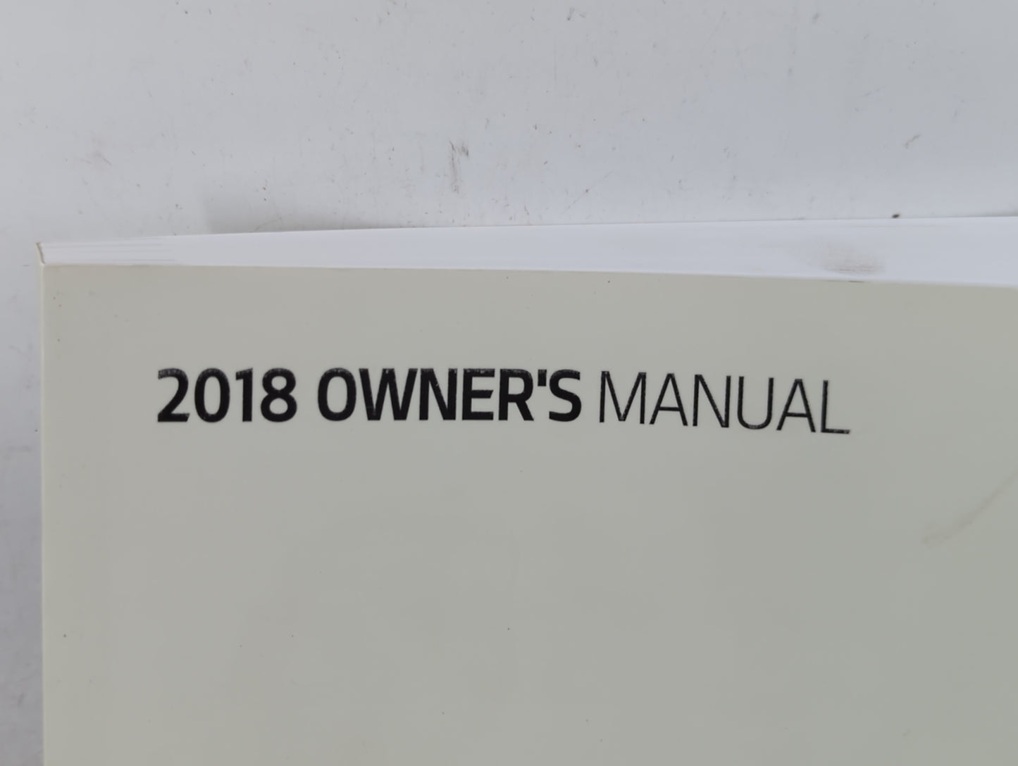 2018 Kia Sorento Owners Manual Book Guide P/N:JXG1-EC74AE OEM Used Auto Parts - Oemusedautoparts1.com