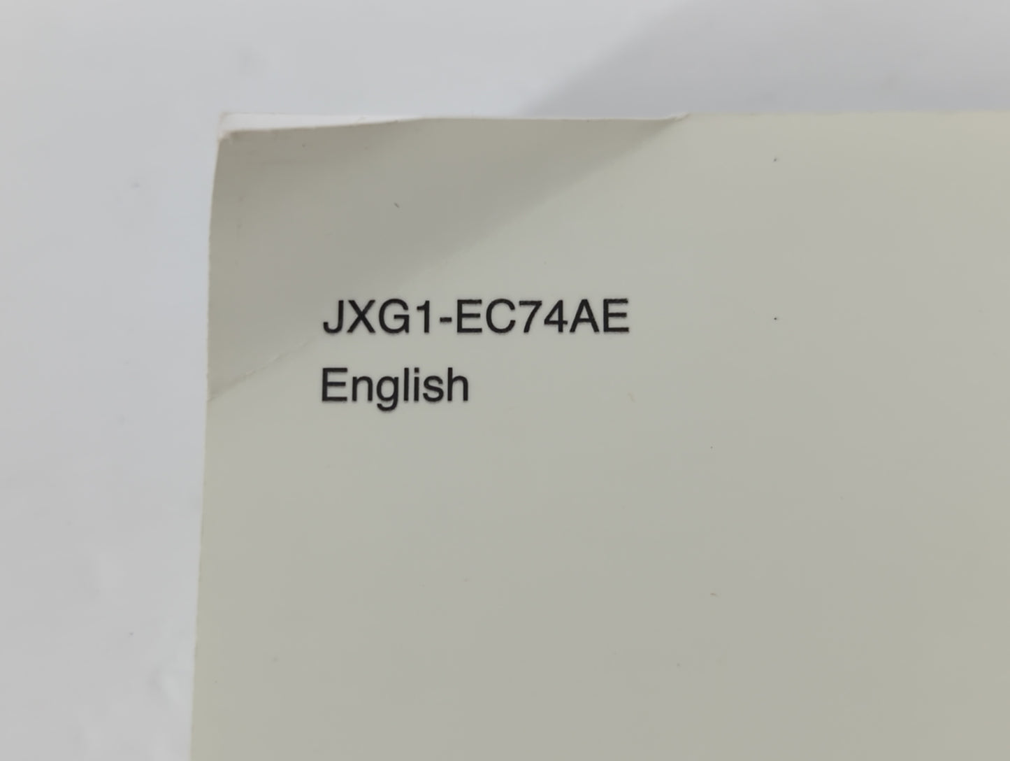 2018 Kia Sorento Owners Manual Book Guide P/N:JXG1-EC74AE OEM Used Auto Parts - Oemusedautoparts1.com