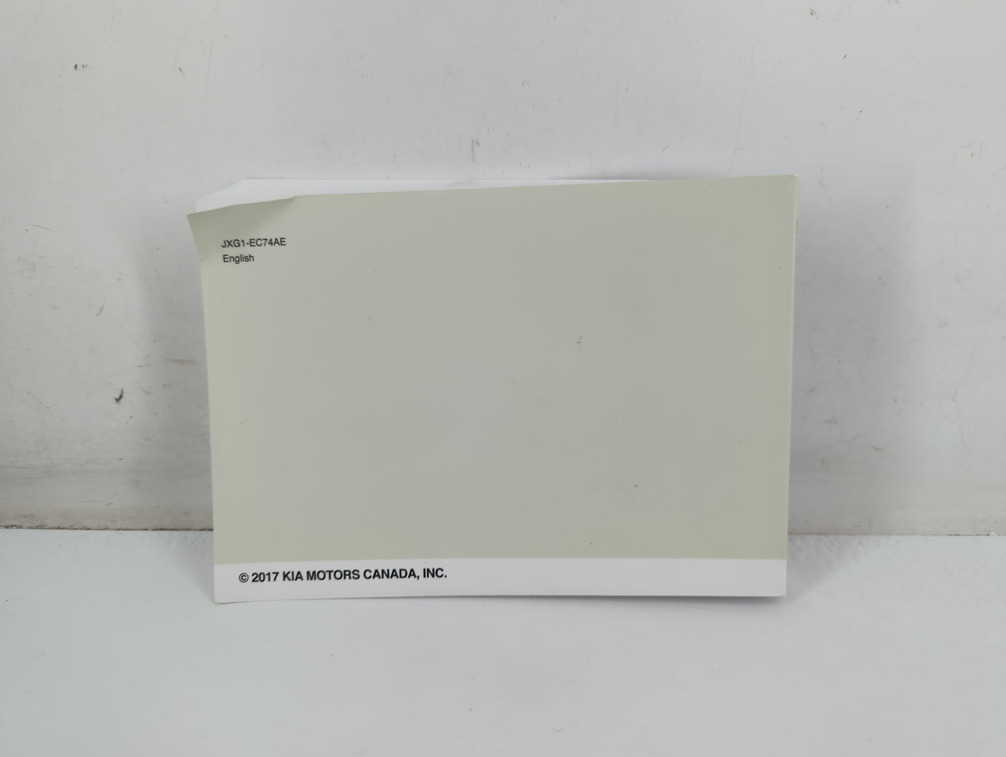 2018 Kia Sorento Owners Manual Book Guide P/N:JXG1-EC74AE OEM Used Auto Parts - Oemusedautoparts1.com