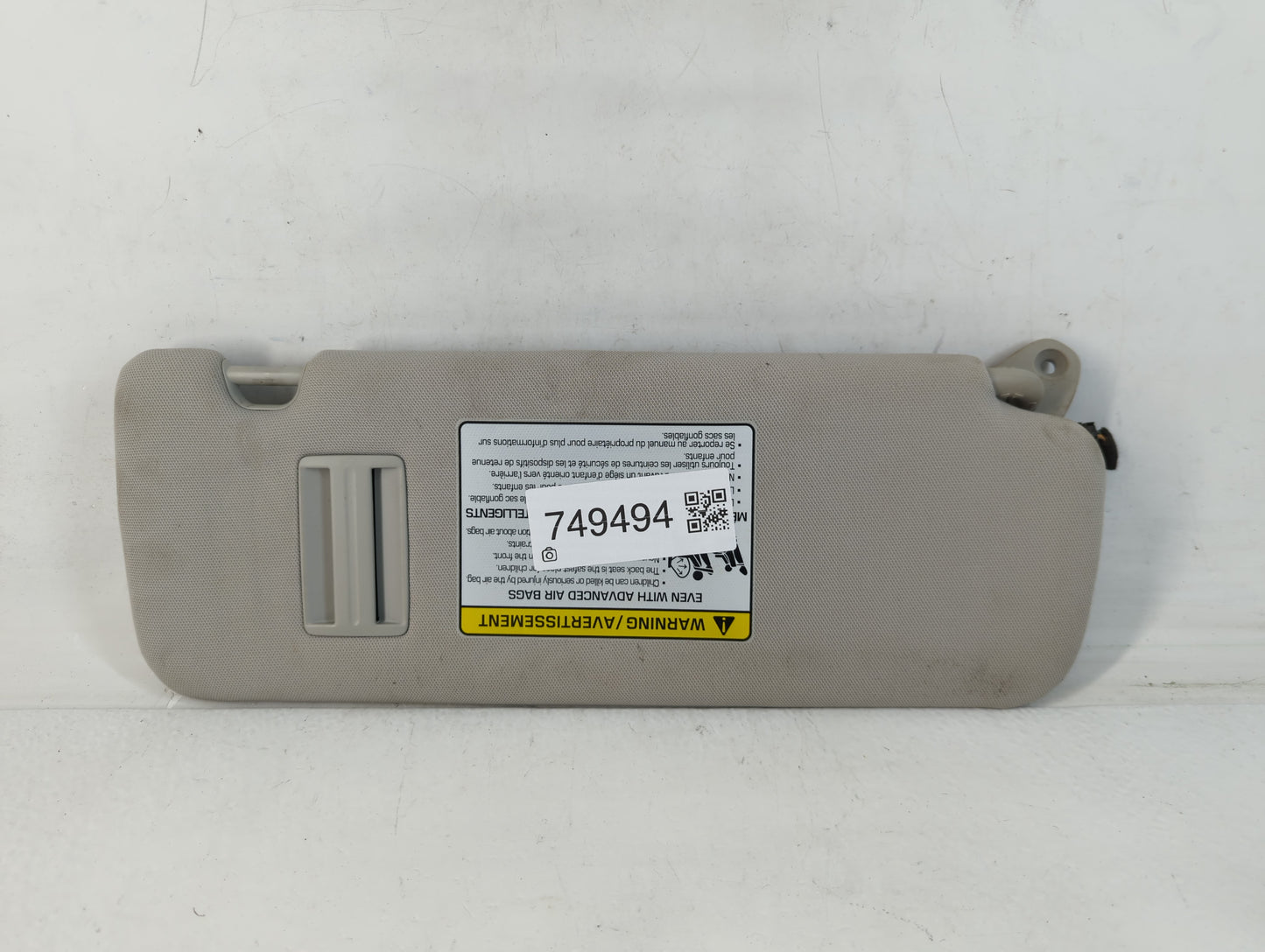 2016-2020 Kia Sorento Sun Visor Shade Replacement Driver Left Mirror Fits Fits 2016 2017 2018 2019 2020 OEM Used Auto Parts 