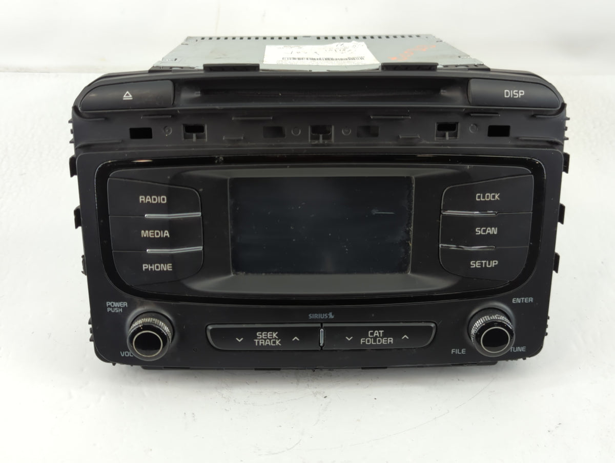 2016-2018 Kia Sorento Am Fm Cd Player Radio Receiver 771203 - Oemusedautoparts1.com