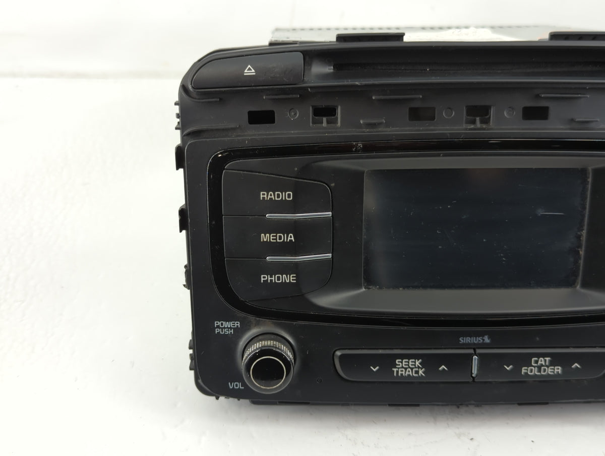 2016-2018 Kia Sorento Am Fm Cd Player Radio Receiver 771203 - Oemusedautoparts1.com