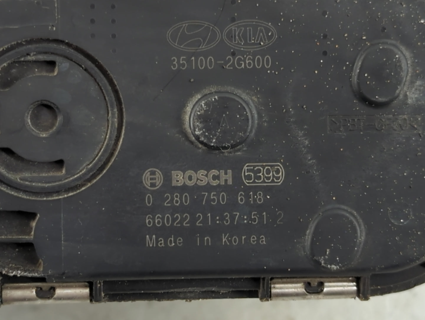 2016-2020 Kia Sorento Throttle Body P/N:0 280 750 618 35100-2G600 Fits Fits 2015 2016 2017 2018 2019 2020 2021 OEM Used Auto