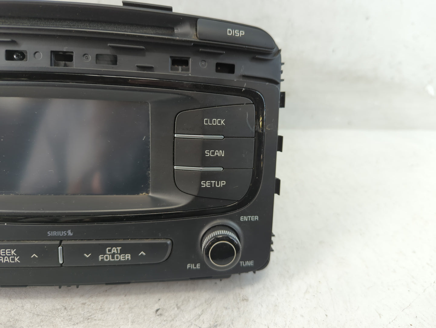 2016-2018 Kia Sorento Radio AM FM Cd Player Receiver Replacement P/N:96160-C6300WK Fits Fits 2016 2017 2018 OEM Used Auto Pa