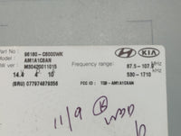 2016-2018 Kia Sorento Radio AM FM Cd Player Receiver Replacement P/N:96160-C6300WK Fits Fits 2016 2017 2018 OEM Used Auto Pa