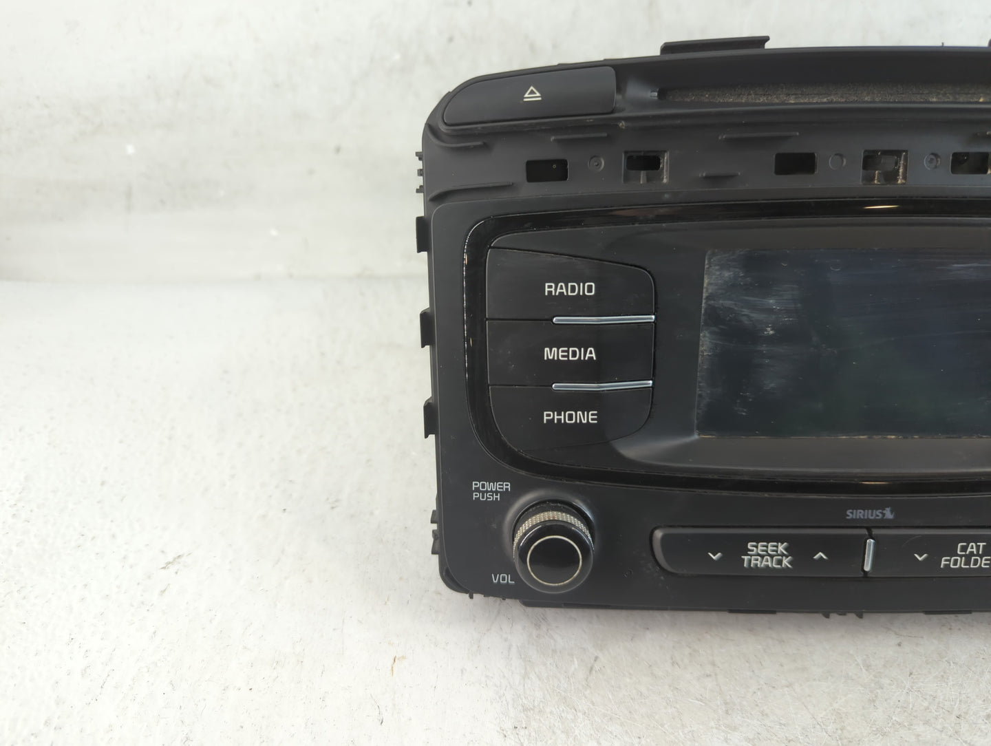 2016-2018 Kia Sorento Radio AM FM Cd Player Receiver Replacement P/N:96180-C6000WK Fits Fits 2016 2017 2018 OEM Used Auto Pa