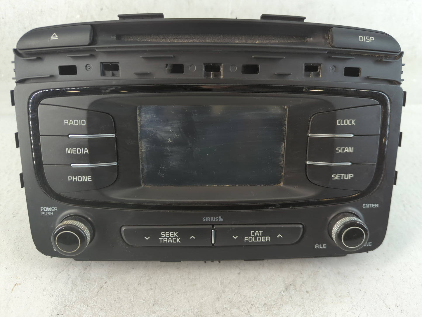 2016-2018 Kia Sorento Radio AM FM Cd Player Receiver Replacement P/N:96180-C6000WK Fits Fits 2016 2017 2018 OEM Used Auto Pa