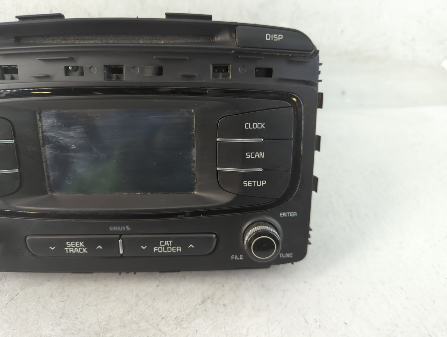 2016-2018 Kia Sorento Radio AM FM Cd Player Receiver Replacement P/N:96180-C6000WK Fits Fits 2016 2017 2018 OEM Used Auto Pa