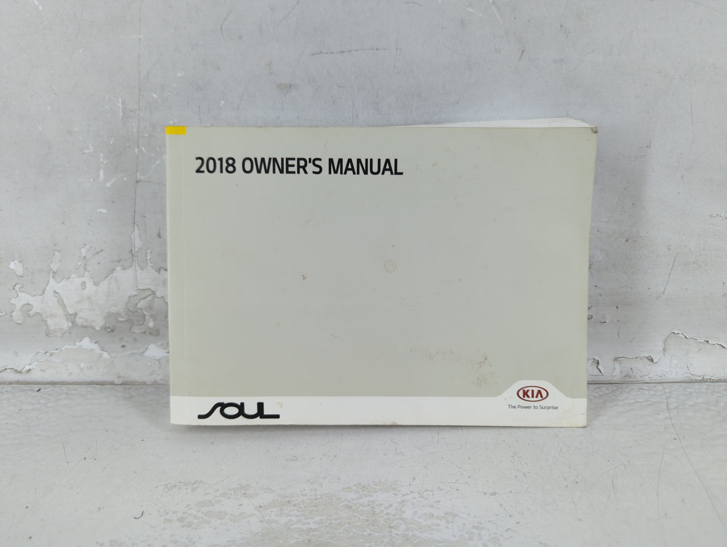 2018 Kia Soul Owners Manual Book Guide P/N:IB2O-EU75B OEM Used Auto Parts - Oemusedautoparts1.com