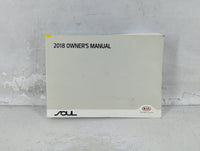 2018 Kia Soul Owners Manual Book Guide P/N:IB2O-EU75B OEM Used Auto Parts - Oemusedautoparts1.com