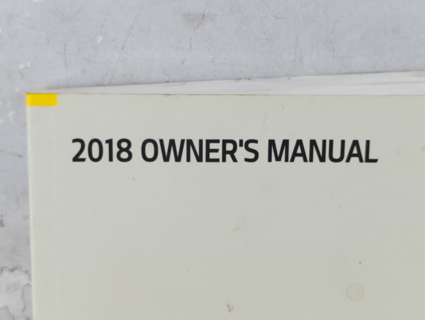 2018 Kia Soul Owners Manual Book Guide P/N:IB2O-EU75B OEM Used Auto Parts - Oemusedautoparts1.com