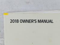 2018 Kia Soul Owners Manual Book Guide P/N:IB2O-EU75B OEM Used Auto Parts - Oemusedautoparts1.com