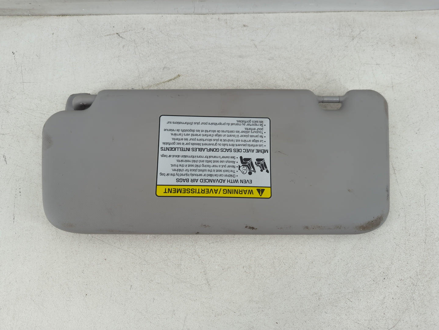 2014-2019 Kia Soul Sun Visor Shade Replacement Passenger Right Mirror Fits Fits 2014 2015 2016 2017 2018 2019 OEM Used Auto 