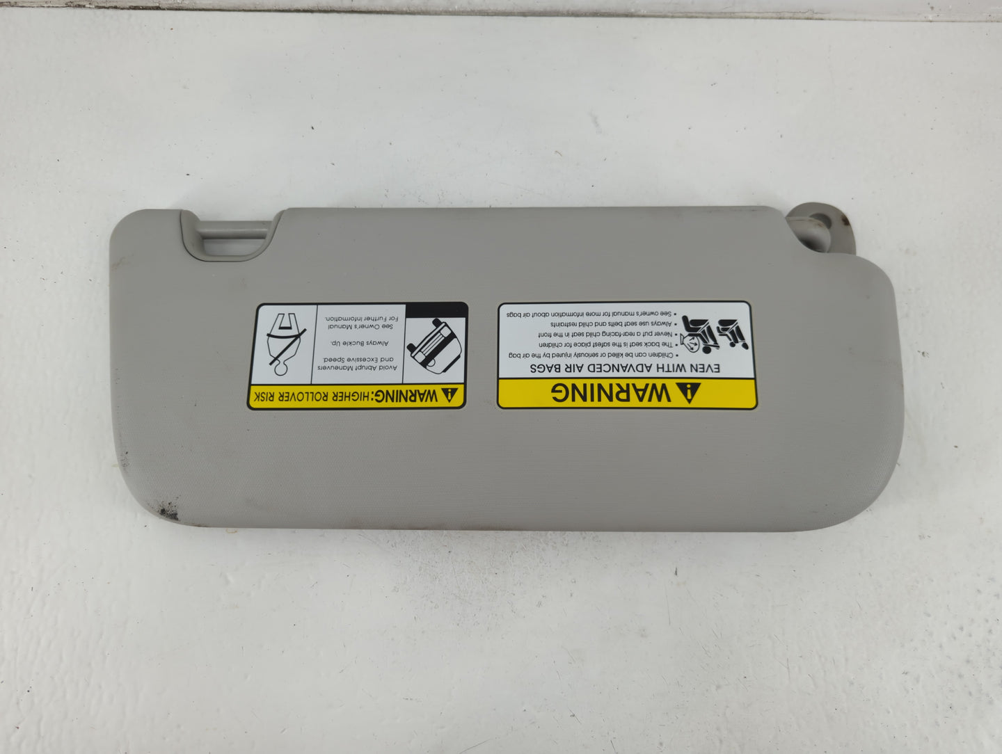 2014-2019 Kia Soul Sun Visor Shade Replacement Driver Left Mirror Fits Fits 2014 2015 2016 2017 2018 2019 OEM Used Auto Part
