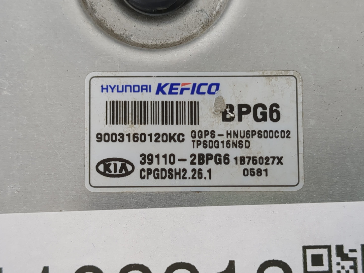 2017-2019 Kia Soul PCM Engine Control Computer ECU ECM PCU OEM P/N:39128-2BPG6 Fits Fits 2017 2018 2019 OEM Used Auto Parts 