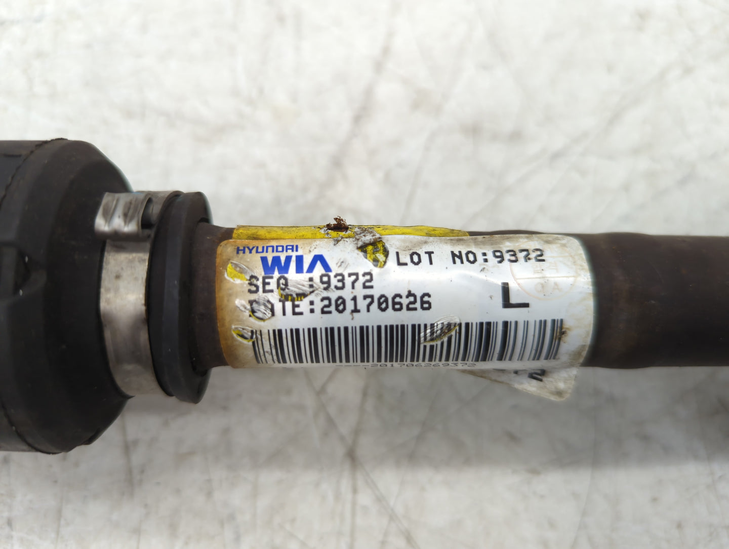 2014-2019 Kia Soul Axle Shaft Front Driver Cv C/v - Oemusedautoparts1.com