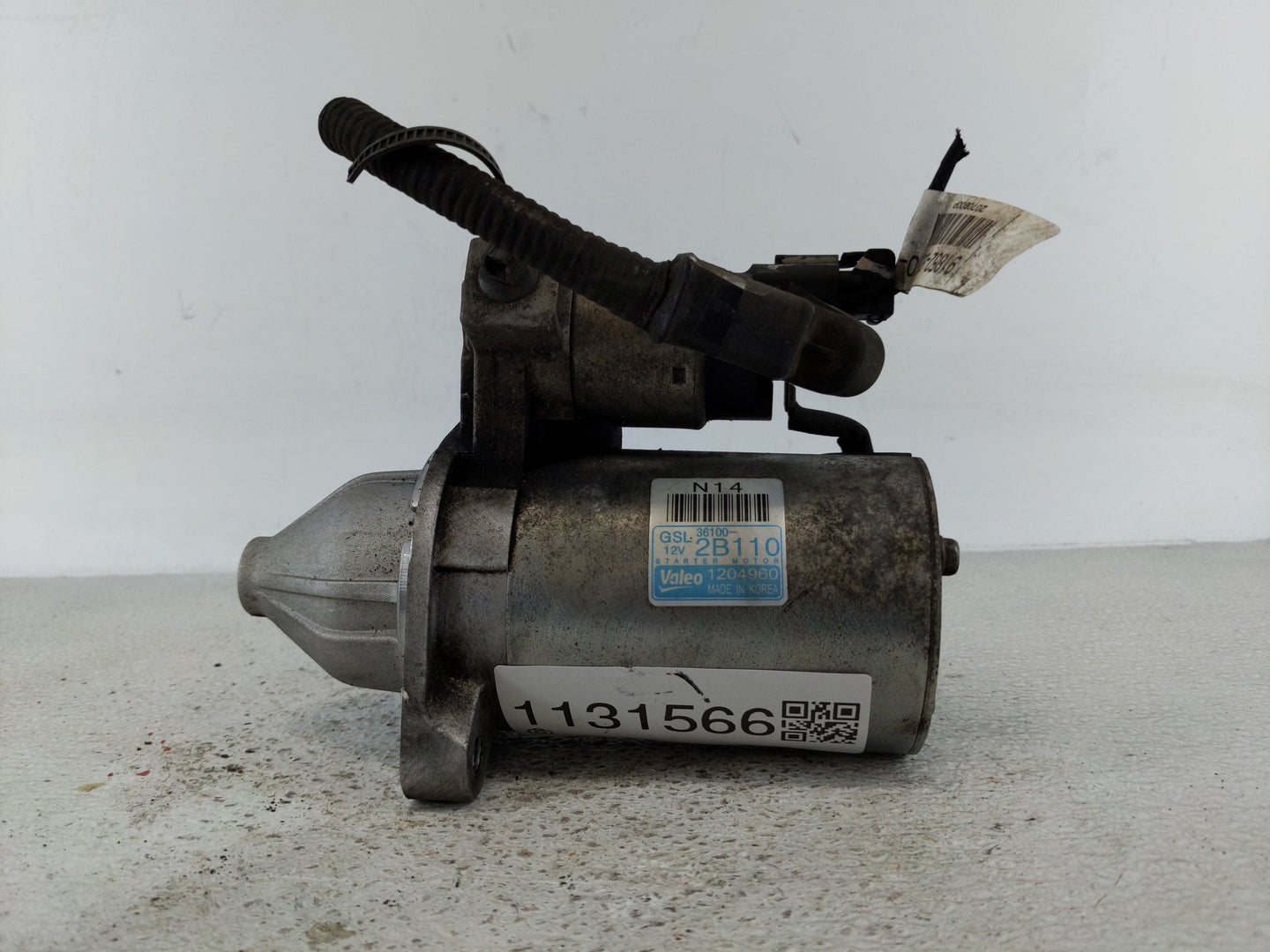 2014-2019 Kia Soul Car Starter Motor Solenoid OEM P/N:36100-2B110 Fits Fits 2014 2015 2016 2017 2018 2019 OEM Used Auto Part