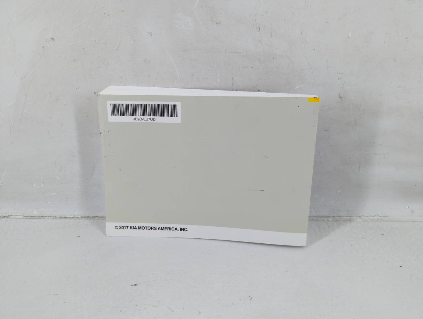 2018 Kia Soul Owners Manual Book Guide P/N:JN2O-EU70D OEM Used Auto Parts - Oemusedautoparts1.com