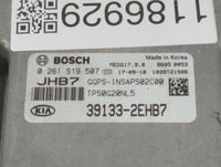 2018 Kia Soul PCM Engine Control Computer ECU ECM PCU OEM P/N:39133-2EHB7 Fits OEM Used Auto Parts - Oemusedautoparts1.com