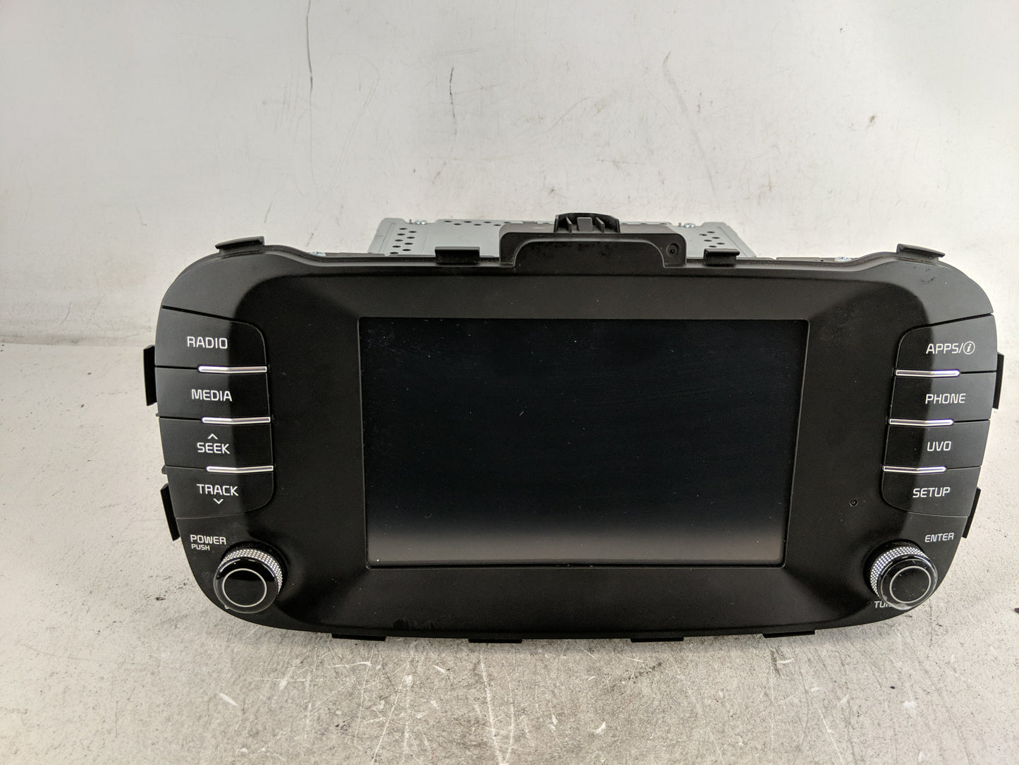 2017-2019 Kia Soul Radio AM FM Cd Player Receiver Replacement P/N:96160-B2310CA Fits Fits 2017 2018 2019 OEM Used Auto Parts