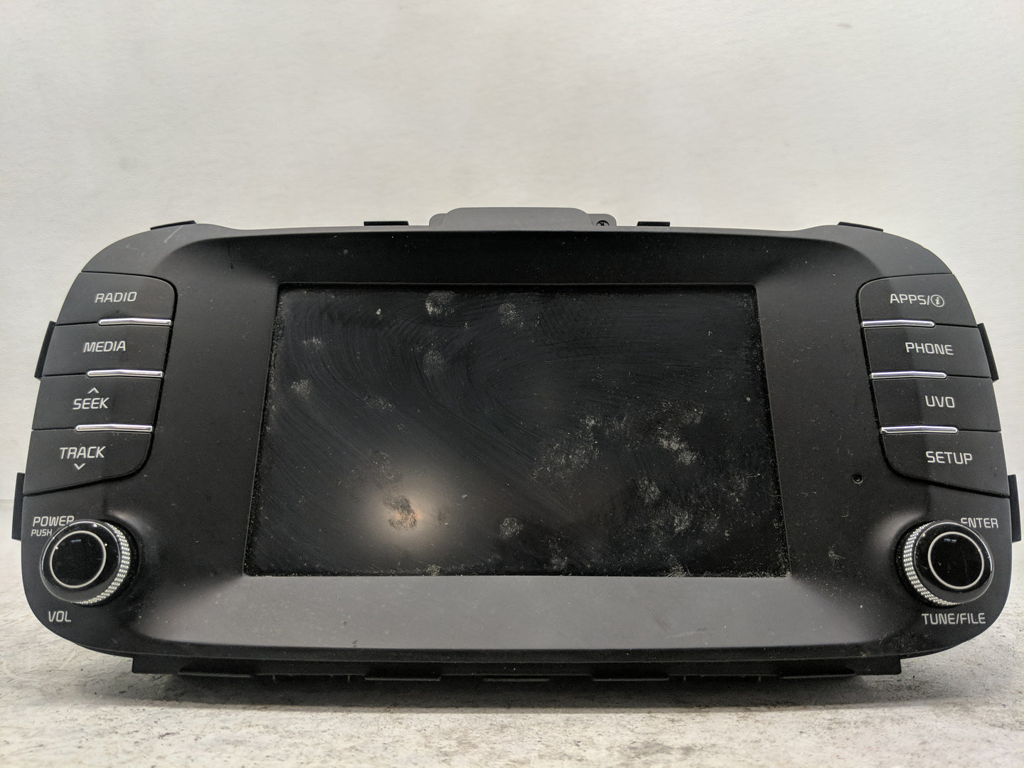2017-2019 Kia Soul Radio AM FM Cd Player Receiver Replacement P/N:96160-B2310CA Fits Fits 2017 2018 2019 OEM Used Auto Parts