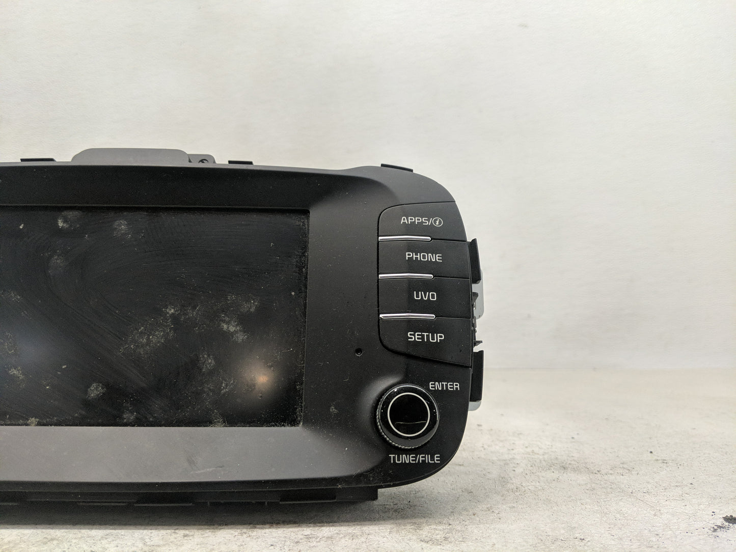 2017-2019 Kia Soul Radio AM FM Cd Player Receiver Replacement P/N:96160-B2310CA Fits Fits 2017 2018 2019 OEM Used Auto Parts