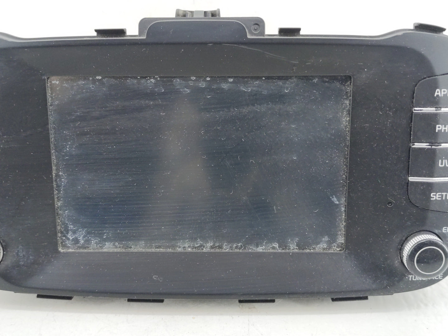2017-2019 Kia Soul Radio AM FM Cd Player Receiver Replacement P/N:96160-B2310CA Fits Fits 2017 2018 2019 OEM Used Auto Parts