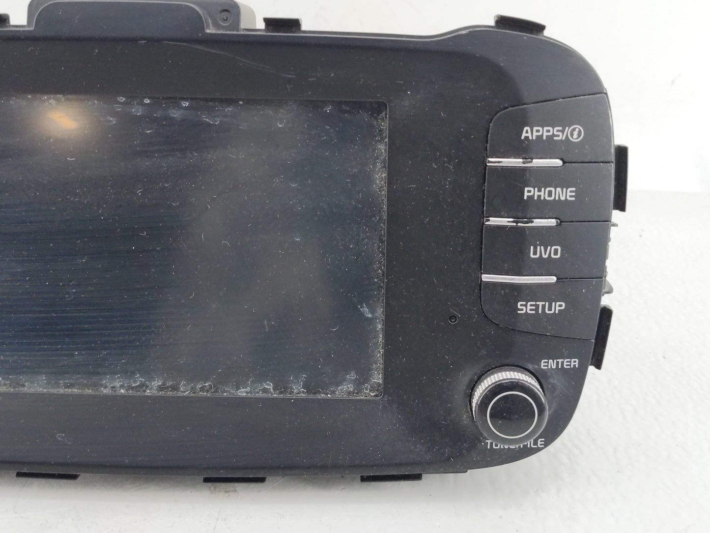 2017-2019 Kia Soul Radio AM FM Cd Player Receiver Replacement P/N:96160-B2310CA Fits Fits 2017 2018 2019 OEM Used Auto Parts
