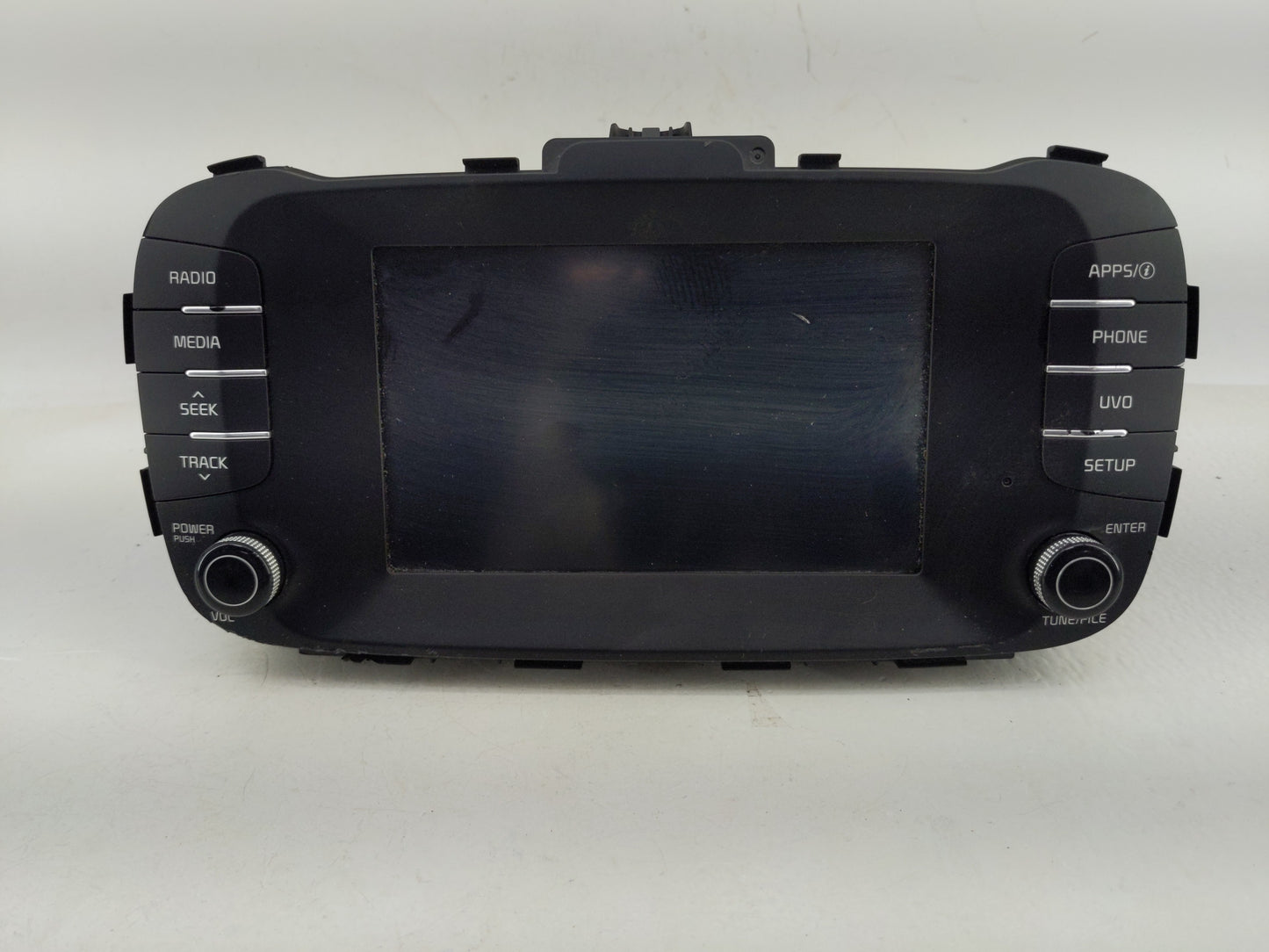 2017-2019 Kia Soul Radio AM FM Cd Player Receiver Replacement P/N:96160-B2310CA Fits Fits 2017 2018 2019 OEM Used Auto Parts