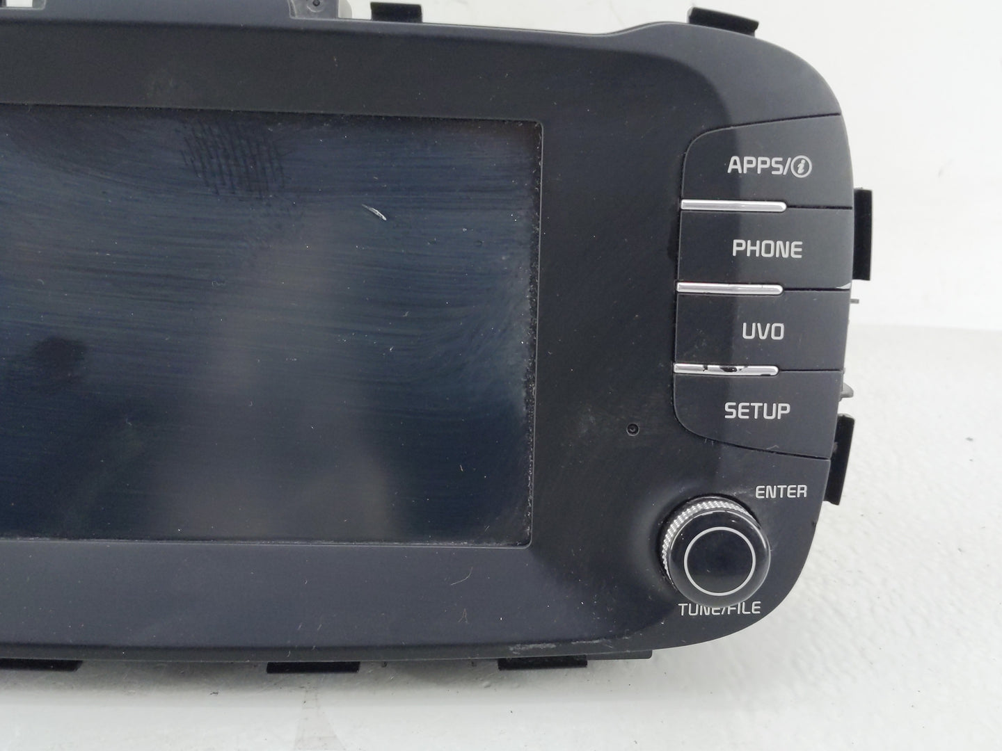 2017-2019 Kia Soul Radio AM FM Cd Player Receiver Replacement P/N:96160-B2310CA Fits Fits 2017 2018 2019 OEM Used Auto Parts