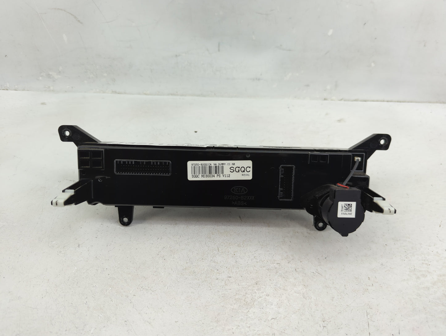 2017-2019 Kia Soul Climate Control Module Temperature AC/Heater Replacement P/N:97250-B2XXX 97250-B2GQ1CA Fits Fits 2017 201