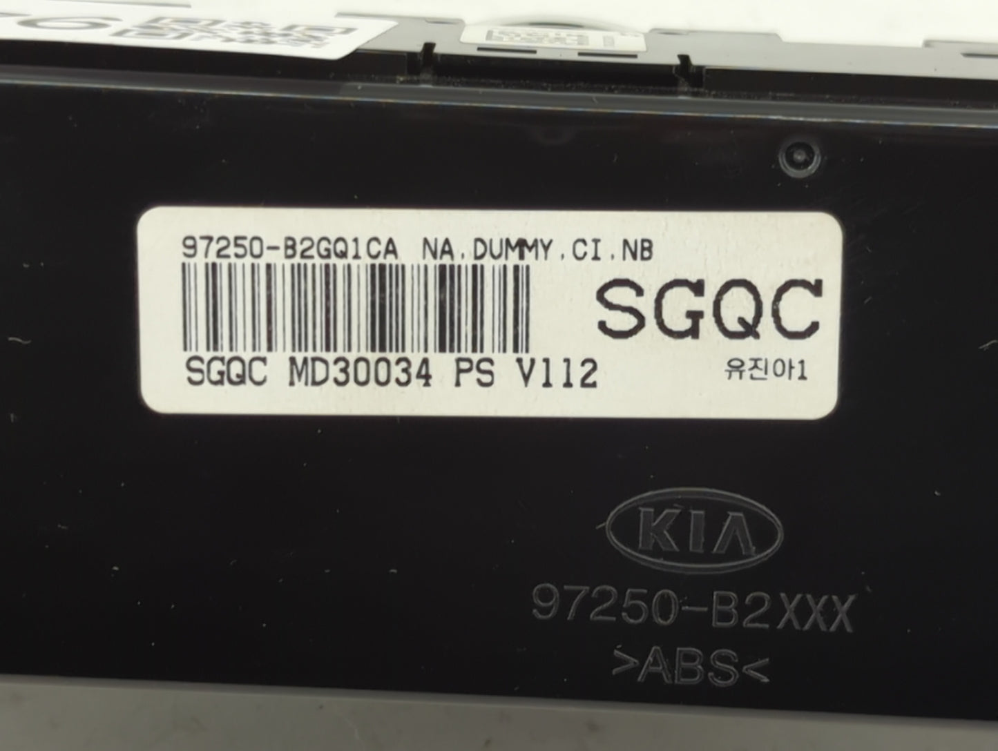 2017-2019 Kia Soul Climate Control Module Temperature AC/Heater Replacement P/N:97250-B2XXX 97250-B2GQ1CA Fits Fits 2017 201